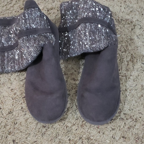 SALE⚡UGGS BOOTS MIDCALF KNIT WITH SEQUINS SZ 8 - Picture 3 of 8